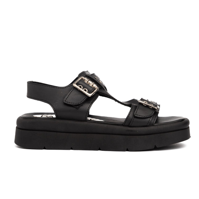 Sandalias Casuales Mujer Polanco - Negro