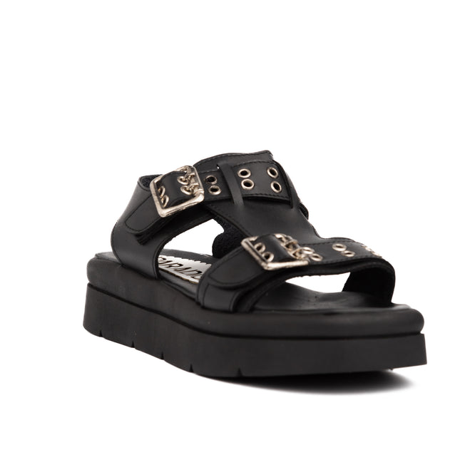 Sandalias Casuales Mujer Polanco - Negro