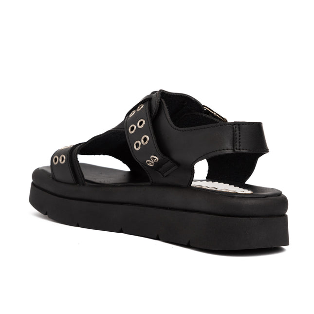 Sandalias Casuales Mujer Polanco - Negro