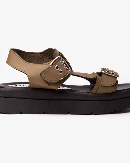 Sandalia Polanco - Verde Oscuro