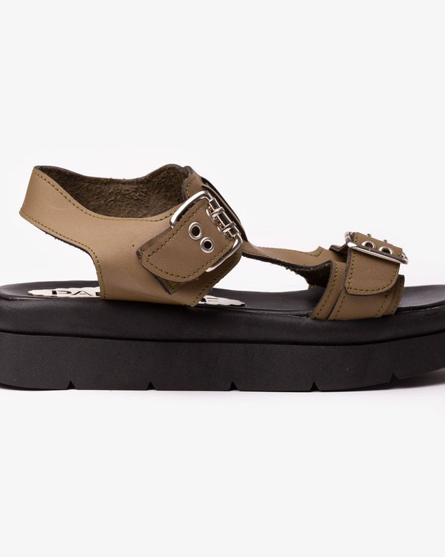 Sandalia Polanco - Verde Oscuro