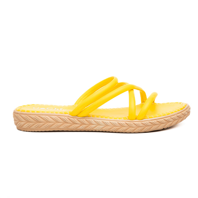 Sandalias Casuales Mujer Port Louis - Amarillo