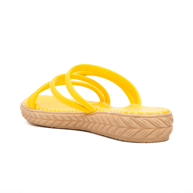 Sandalias Casuales Mujer Port Louis - Amarillo