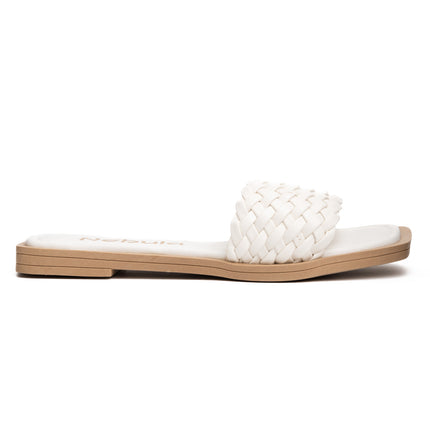 Sandalias Casuales Mujer Poyet - Blanco