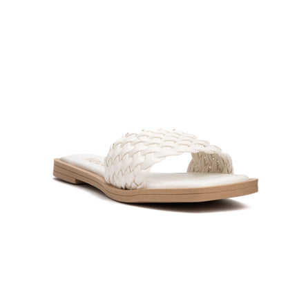 Sandalias Casuales Mujer Poyet - Blanco