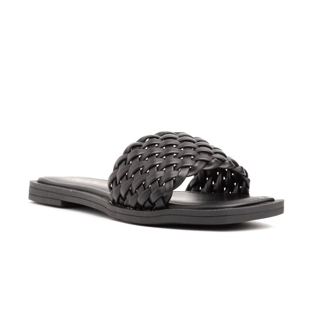 Sandalias Casuales Mujer Poyet - Negro