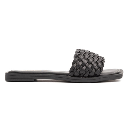 Sandalias Casuales Mujer Poyet - Negro