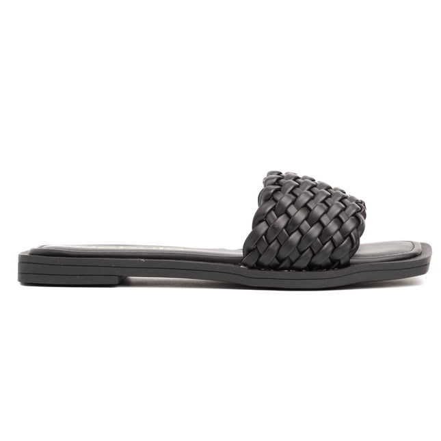Sandalias Casuales Mujer Poyet - Negro