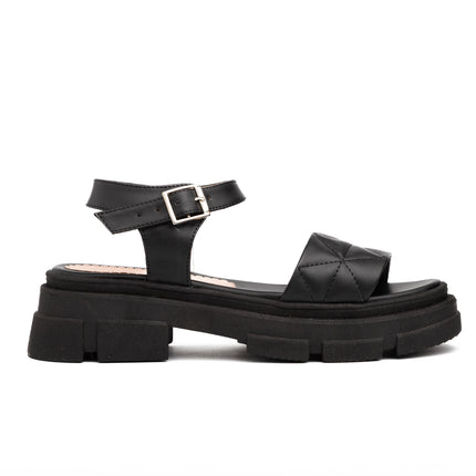 Sandalias Casuales Mujer Prada - Negro