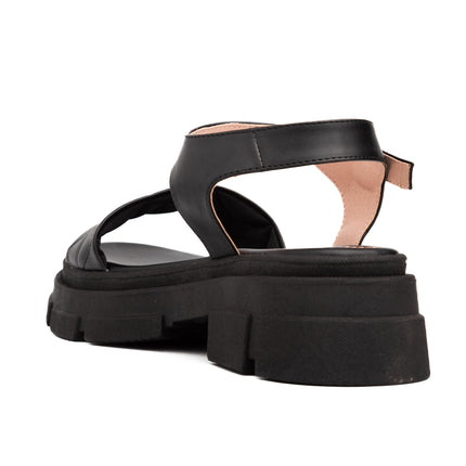 Sandalias Casuales Mujer Prada - Negro