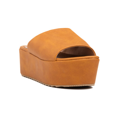 Sandalias Casuales Mujer Prato - Camel