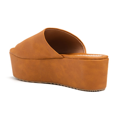 Sandalias Casuales Mujer Prato - Camel