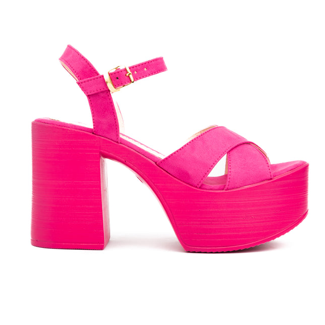 Sandalias Mujer Queens - Fucsia