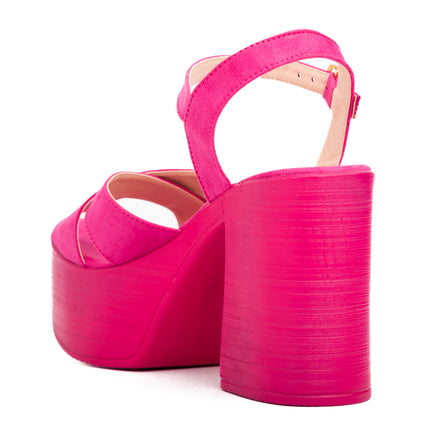 Sandalias Mujer Queens - Fucsia