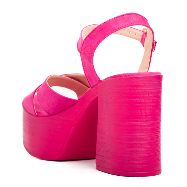 Sandalias Mujer Queens - Fucsia