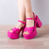 Sandalias Queens - Fucsia 2