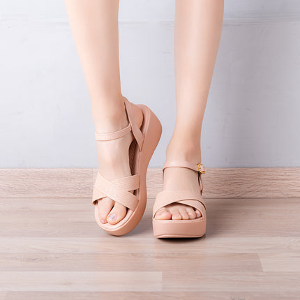 Sandalias Casuales Mujer Quesada - Nude