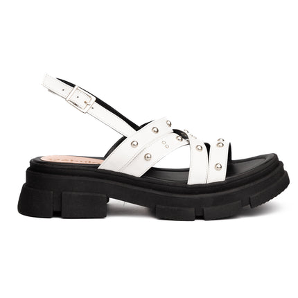Sandalias Casuales Mujer Rafaela - Blanco