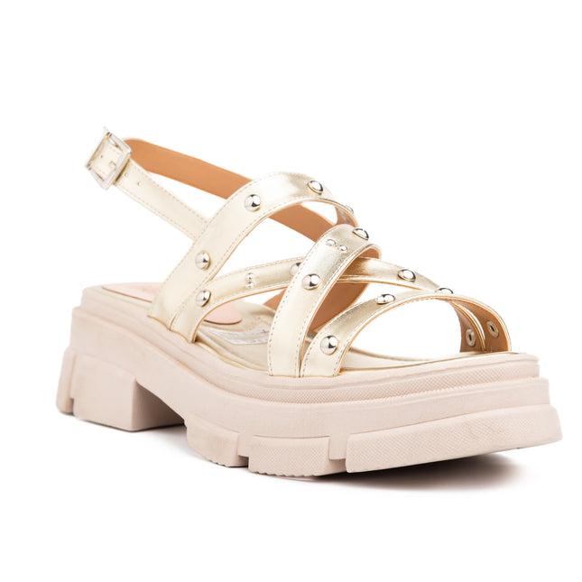 Sandalias Casuales Mujer Rafaela - Dorado