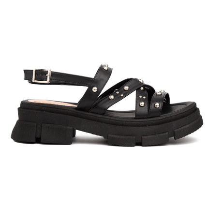 Sandalias Casuales Mujer Rafaela - Negro