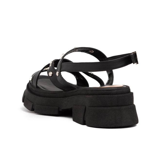 Sandalias Casuales Mujer Rafaela - Negro