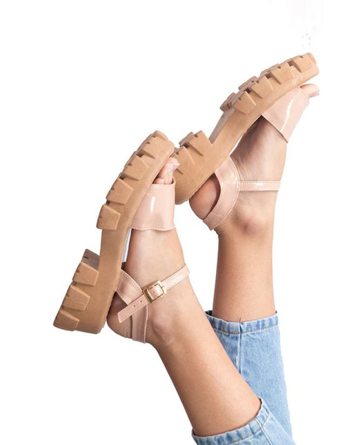 Sandalias Casuales Mujer Reggio - Palo Rosa