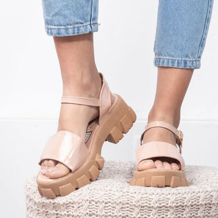 Sandalias Casuales Mujer Reggio - Palo Rosa