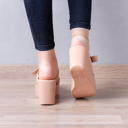 Sandalias Casuales Mujer Reichel - Nude