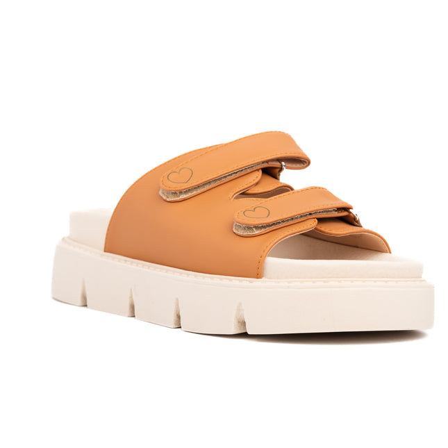 Sandalias Casuales Mujer Rihanna - Beige