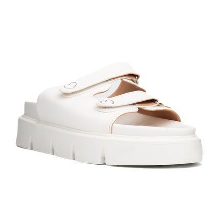 Sandalias Casuales Mujer Rihanna - Blanco