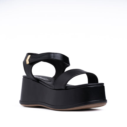 Sandalias Casuales Mujer Robina - Negro