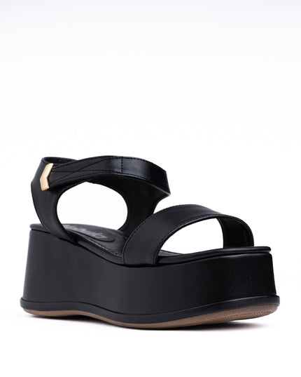 Sandalias Casuales Mujer Robina - Negro
