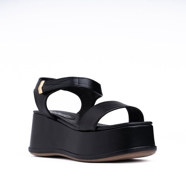 Sandalias Casuales Mujer Robina - Negro