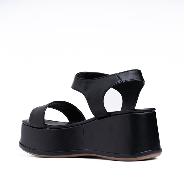 Sandalias Casuales Mujer Robina - Negro