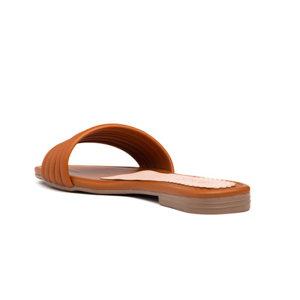 Sandalias Casuales Mujer Roller - Camel