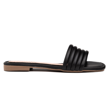 Sandalias Casuales Mujer Roller - Negro