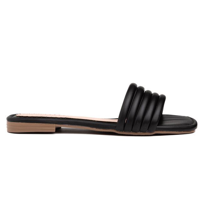 Sandalias Casuales Mujer Roller - Negro