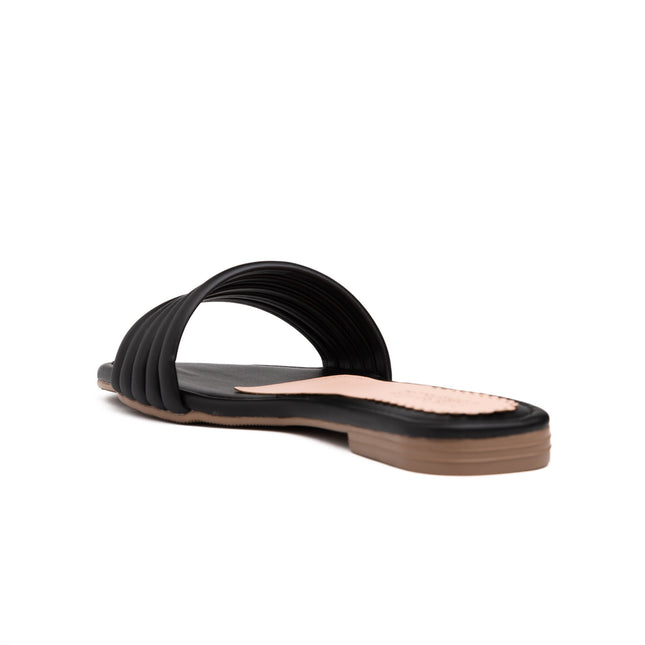 Sandalias Casuales Mujer Roller - Negro