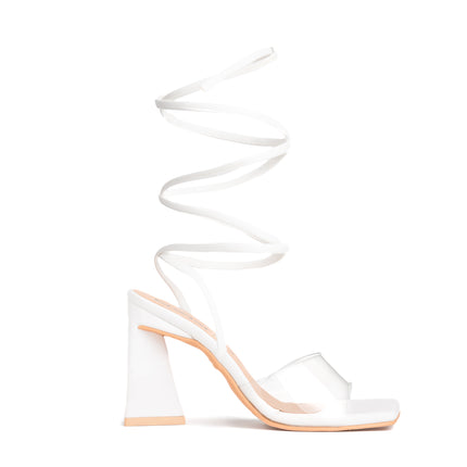 Sandalias de Vestir Mujer Rouge - Blanco