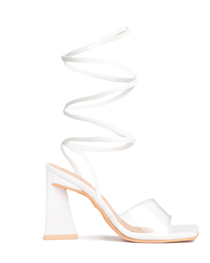 Sandalias de Vestir Mujer Rouge - Blanco