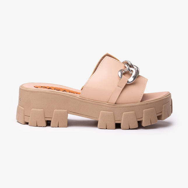 Sandalias Casuales Mujer Saintes - Beige