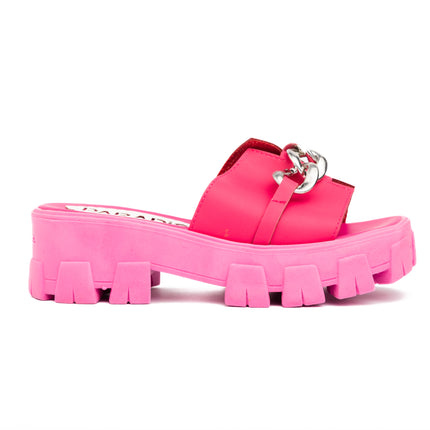 Sandalias Casuales Mujer Saintes - Fucsia