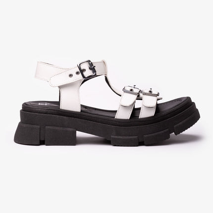Sandalias Casuales Mujer San Andres - Blanco
