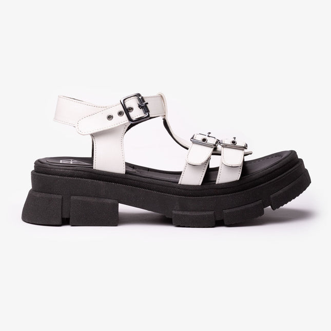 Sandalias Casuales Mujer San Andres - Blanco