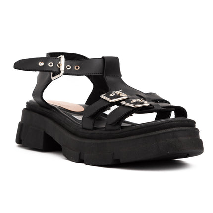 Sandalias Casuales Mujer San Andres - Negro