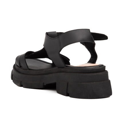 Sandalias Casuales Mujer San Andres - Negro