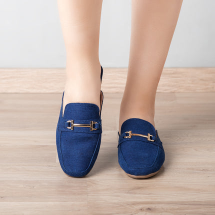 Sandalias Casuales Mujer Sao Jose - Azul Marino