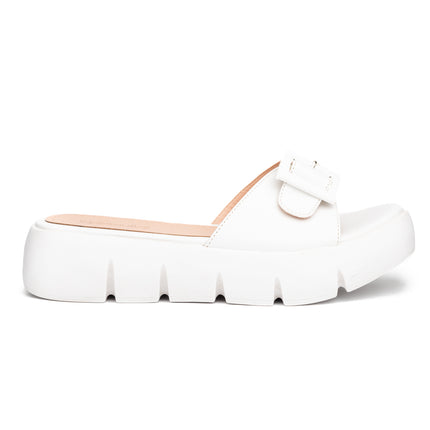 Sandalias Casuales Mujer Scottie - Blanco