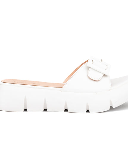 Sandalias Casuales Mujer Scottie - Blanco