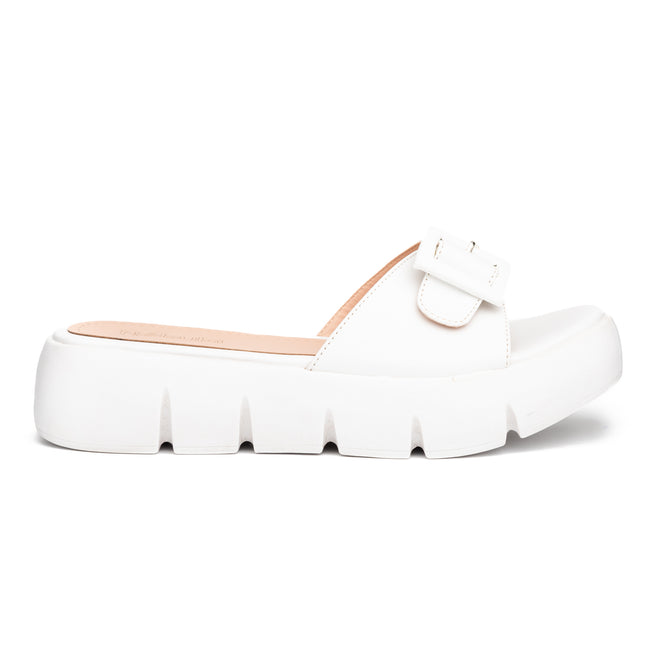 Sandalias Casuales Mujer Scottie - Blanco